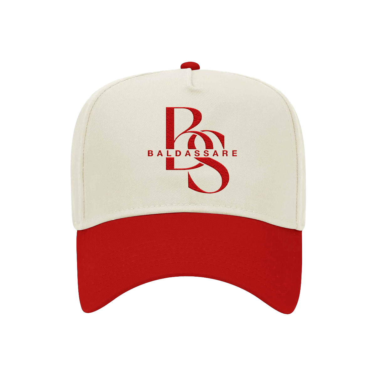 Red & Cream Color Way Trucker Hat